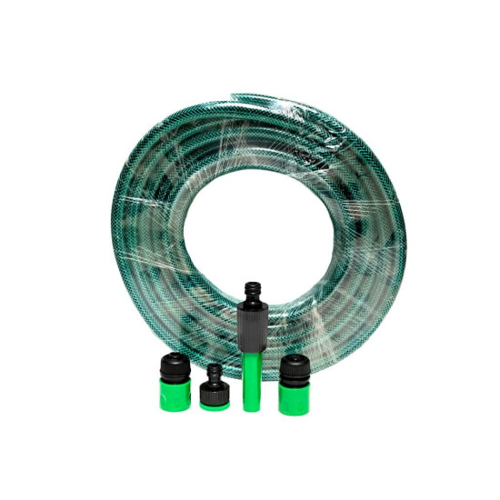 Furtun gradina armat cu accesorii 1/2 20M