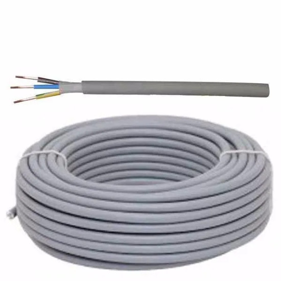 Cablu FY 1.5 rola 100m alb