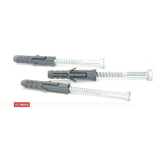 Diblu plastic cu surub 100 buc